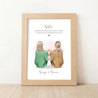 Custom Sister Print