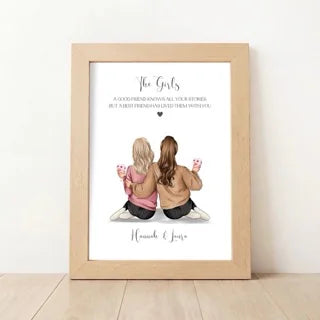 Personalised Friendship Print