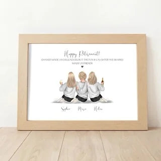 Custom Happy Retirement Gift