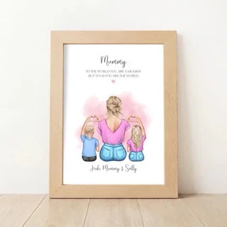 Personalised Mother's Day Print