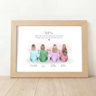 Custom Sisters Print