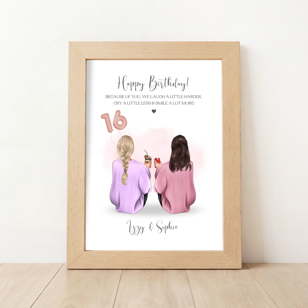 Personalised 16th Birthday Gift