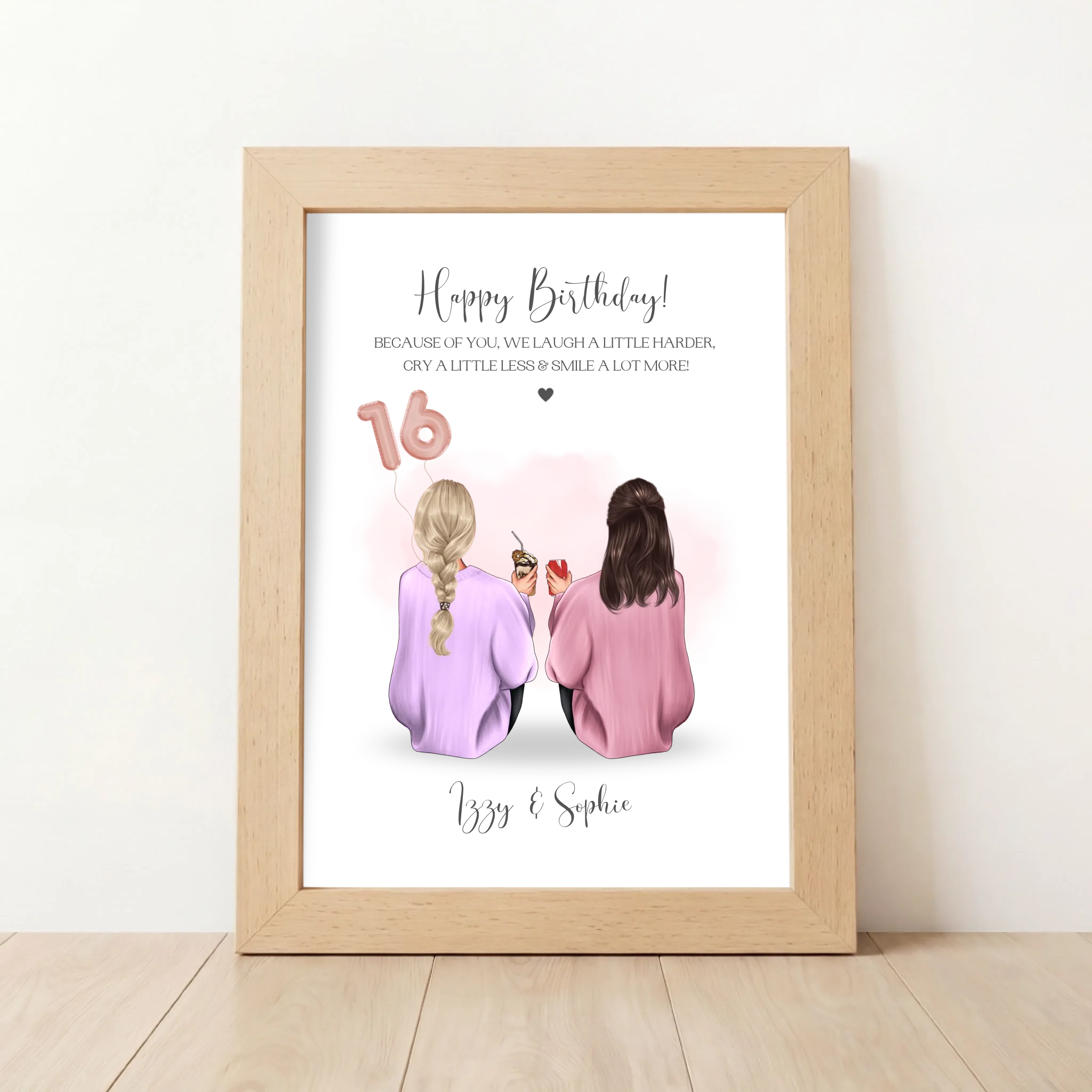 Personalised 16th Birthday Gift