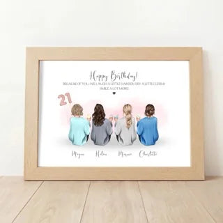 21st Birthday Friendship Group Gift