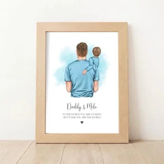 Customised Daddy and Son Gift