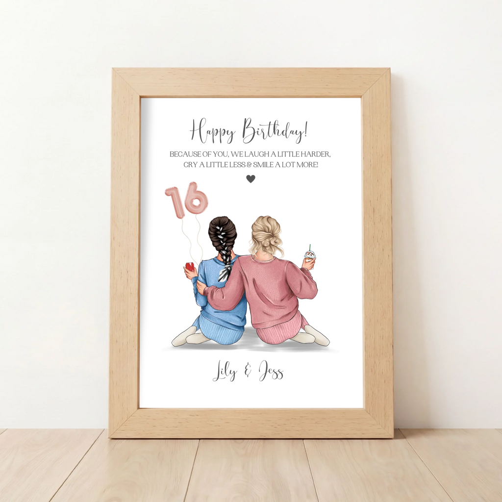 Personalised Sweet 16th Gift for Friend