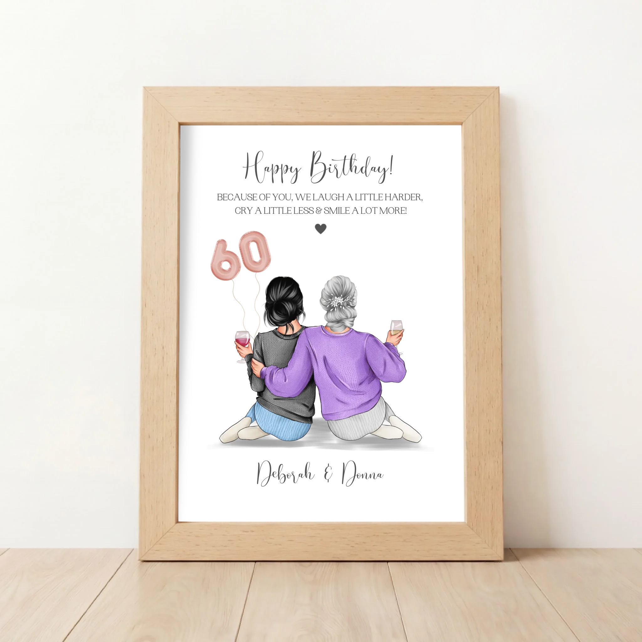 Custom Gift for 60th Birthday