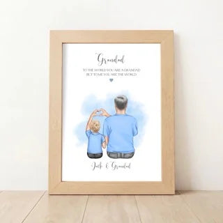 Personalised Gift For Grandad From Grandson