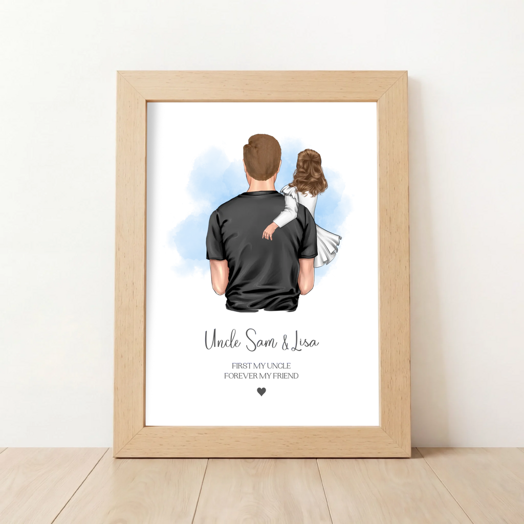 Personalised Uncle & Niece Gift