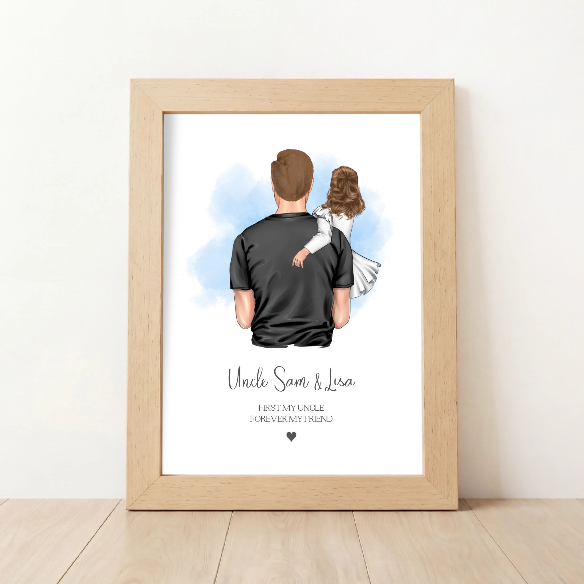 Personalised Uncle & Niece Gift