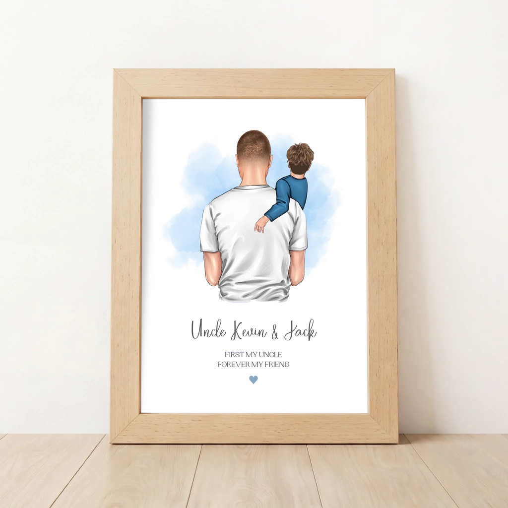 Custom Uncle Print from Nephew