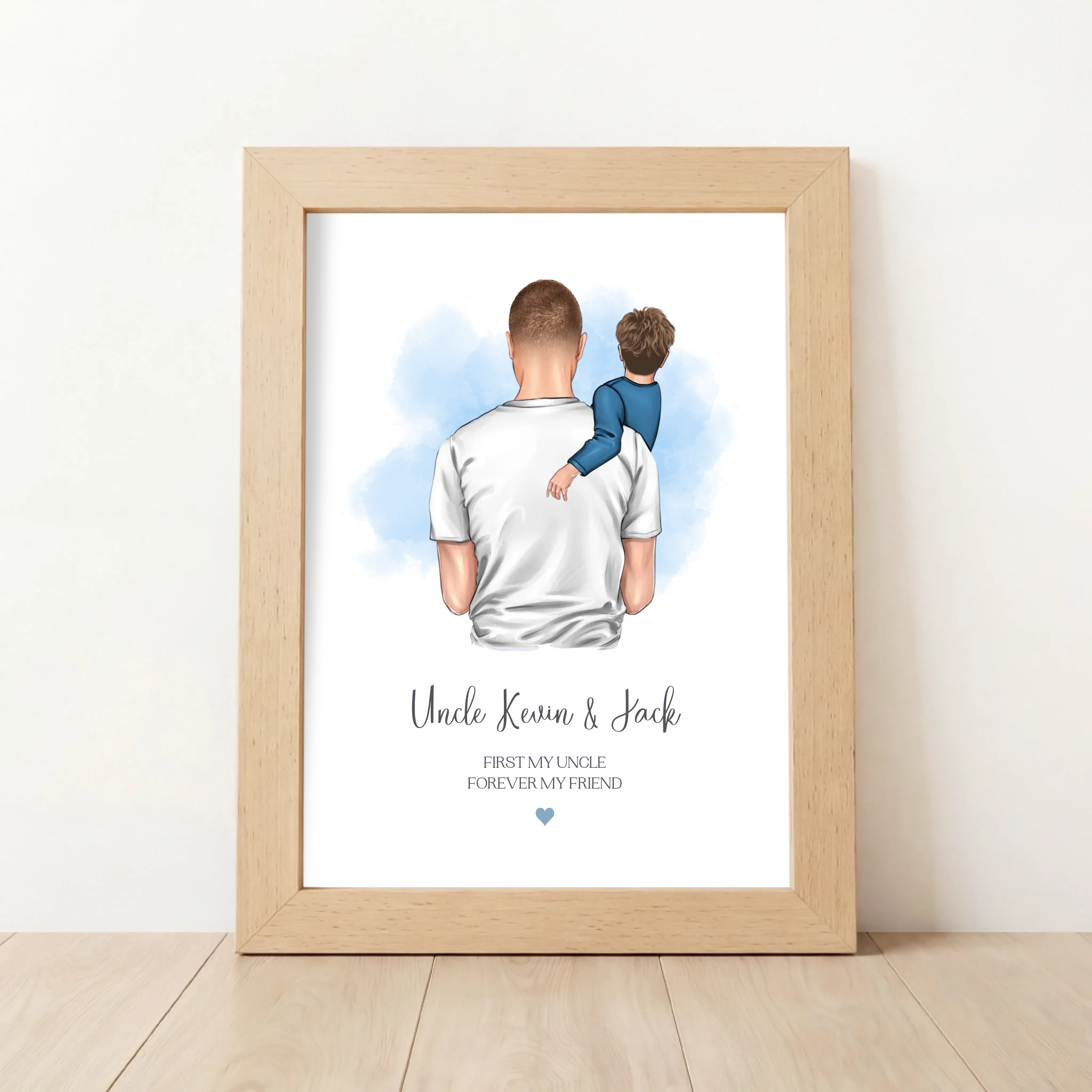 Custom Uncle Print from Nephew