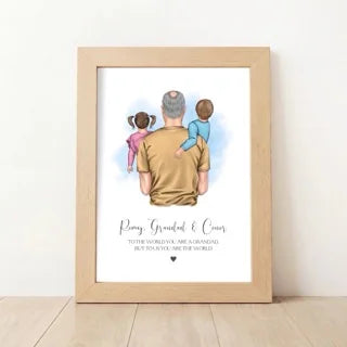Personalised Grandad Gift from Grandchildren