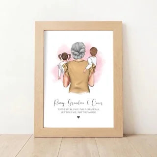 Personalised Grandma Gift from Grandchildren