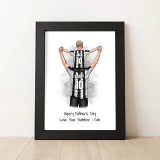 Personalised Football Fans Fathers Day Gift