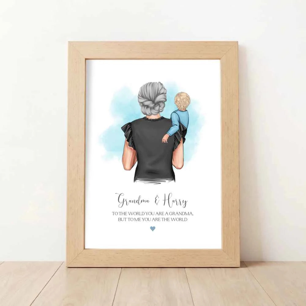 Personalised Gift for Grandma from Grandson