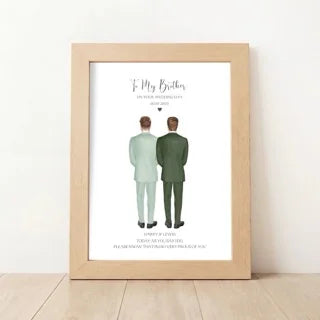 Brother Gift On His Wedding Day
