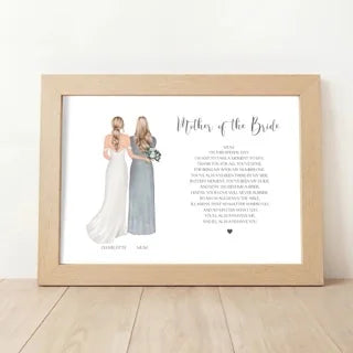 Personalised Gift for Mother Of The Bride